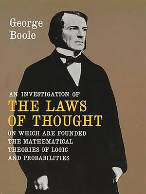 cover image of An Investigation of the Laws of Thought